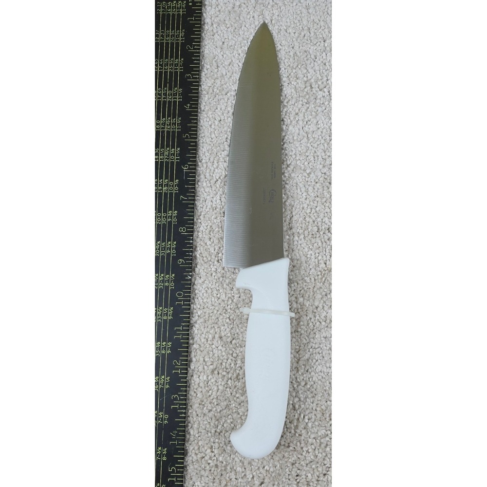 Choice‎ Chef Knife 8 Inch High Carbon Stainless Steel White Handle 220KWCHEF8